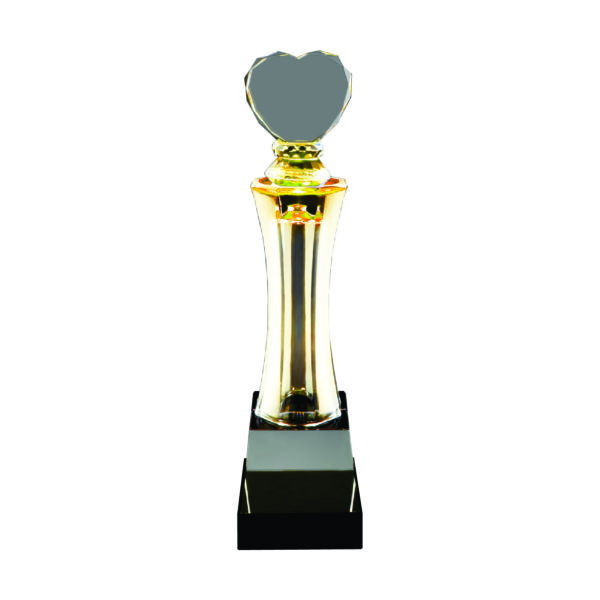 Beautiful Crystal Trophies CTICV055 – Exclusive Crystal Trophy | Trophy Supplier at Clazz Trophy Malaysia