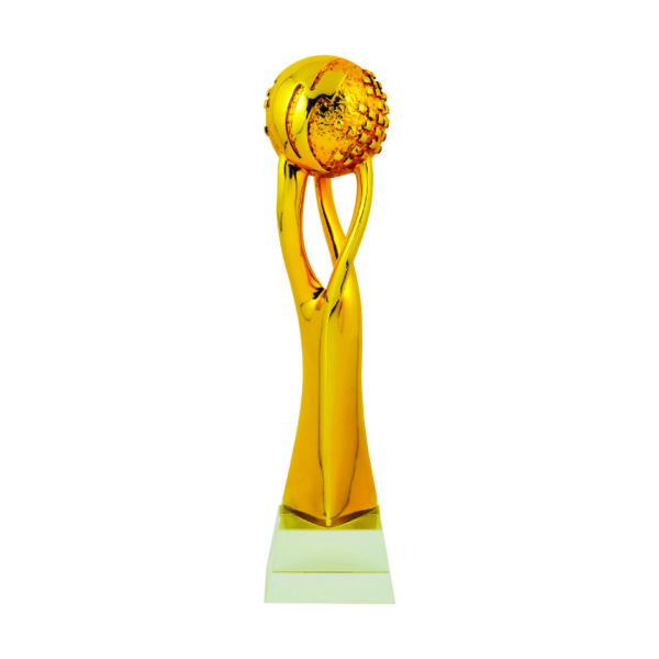 Beautiful Sculpture Trophies CTIFF143 – Golden Ball Sculpture | Clazz Trophy Supplier Malaysia