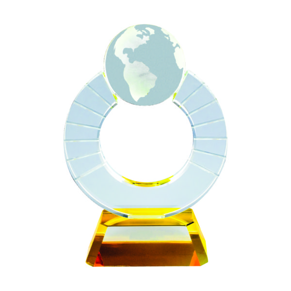 Beautiful Crystal Plaques CTISP138 – Die Cut Crystal Award | Trophy Supplier at Clazz Trophy Malaysia