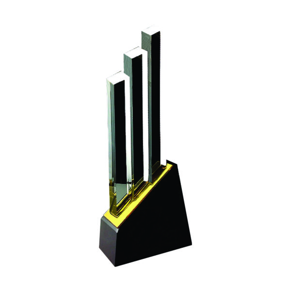 Beautiful Crystal Plaques CTISP104 – Die Cut Crystal Award | Trophy Supplier at Clazz Trophy Malaysia