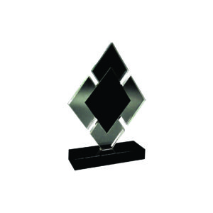 Beautiful Crystal Plaques CTISP107  – Die Cut Crystal Award | Trophy Supplier at Clazz Trophy Malaysia