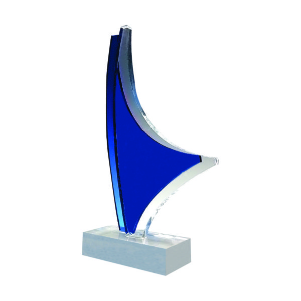 Beautiful Crystal Plaques CTISP110  – Die Cut Crystal Award | Trophy Supplier at Clazz Trophy Malaysia