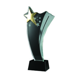 Star Crystal Plaques CTIGM121 – Exclusive Crystal Star Award | Trophy Supplier at Clazz Trophy Malaysia