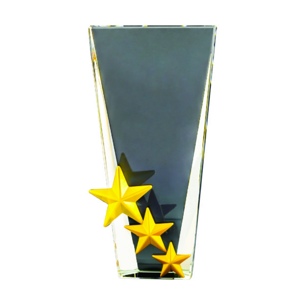 Star Crystal Plaques CTICA358 – Exclusive Crystal Star Award | Clazz Trophy Supplier Malaysia