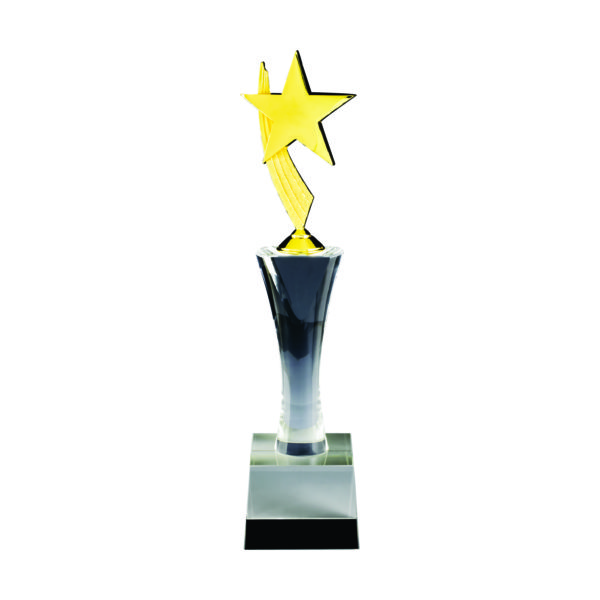 Star Crystal Trophies CTICT507 – Exclusive Crystal Star Trophy | Trophy Supplier at Clazz Trophy Malaysia