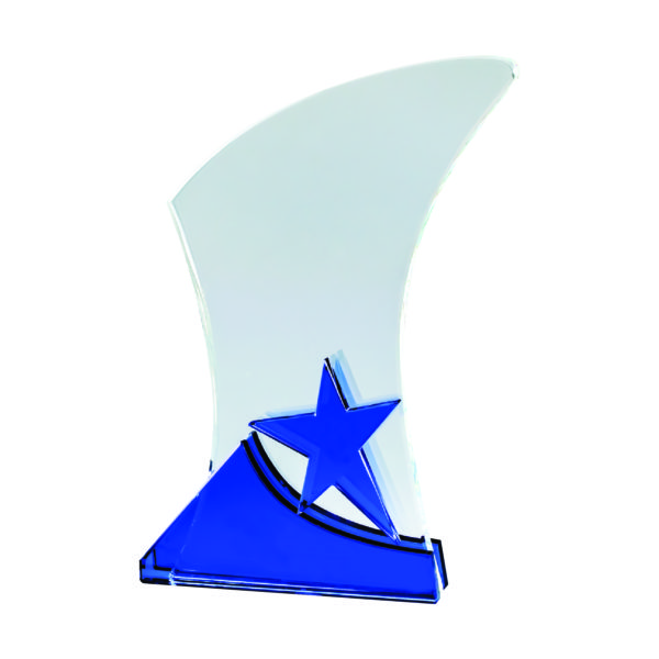 Star Crystal Plaques CTICP665 – Exclusive Crystal Star Award | Trophy Supplier at Clazz Trophy Malaysia