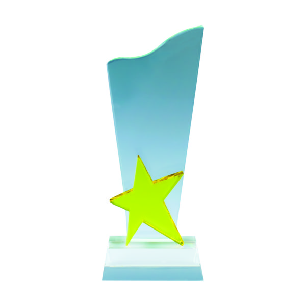 Star Crystal Plaques CTICT180 – Exclusive Crystal Star Award | Clazz Trophy Supplier Malaysia