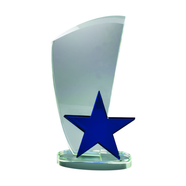 Star Crystal Plaques CTICT181 – Exclusive Crystal Star Award | Clazz Trophy Supplier Malaysia