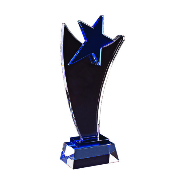 Star Crystal Plaques CTICP044 – Exclusive Crystal Star Award | Trophy Supplier at Clazz Trophy Malaysia