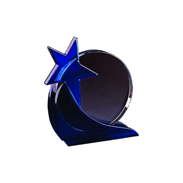 Star Crystal Plaques CTICP056 – Exclusive Crystal Star Award | Trophy Supplier at Clazz Trophy Malaysia