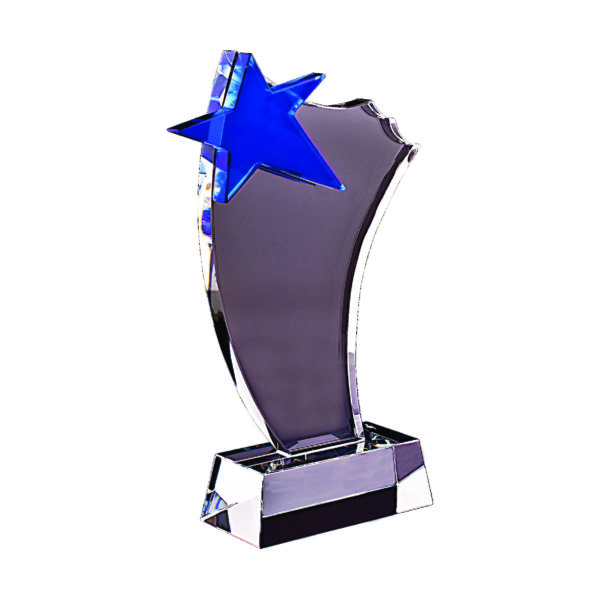 Star Crystal Plaques CTICP049 – Exclusive Crystal Star Award | Trophy Supplier at Clazz Trophy Malaysia