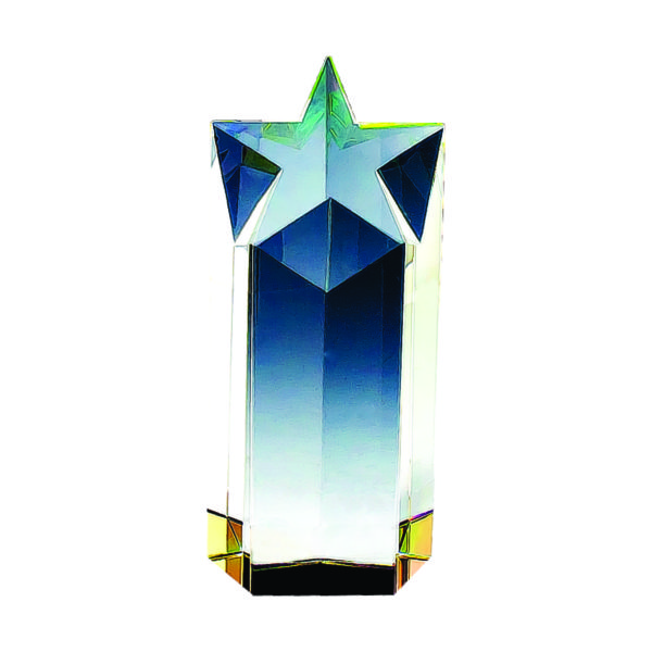 Star Crystal Plaques CTICT010 – Exclusive Crystal Star Award | Trophy Supplier at Clazz Trophy Malaysia
