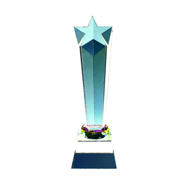 Star Crystal Plaques CTICT009 – Exclusive Crystal Star Award | Trophy Supplier at Clazz Trophy Malaysia
