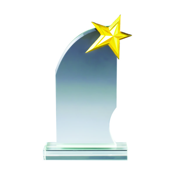 Star Crystal Plaques CTICP184 – Exclusive Crystal Star Award | Clazz Trophy Supplier Malaysia