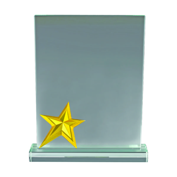 Star Crystal Plaques CTICP199 – Exclusive Crystal Star Award | Clazz Trophy Supplier Malaysia