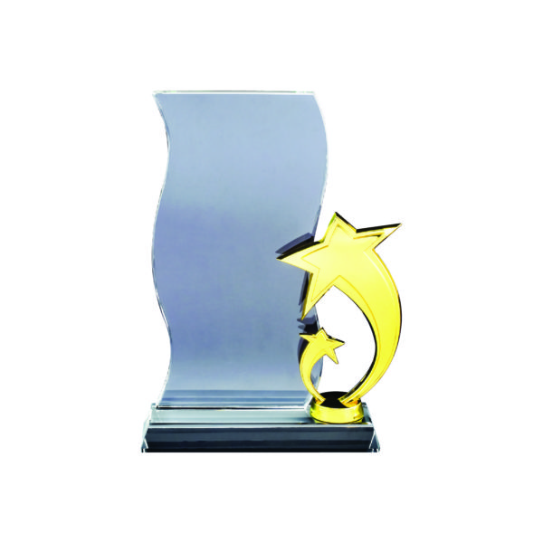 Star Crystal Plaques CTIGM004 – Exclusive Crystal Star Award | Trophy Supplier at Clazz Trophy Malaysia