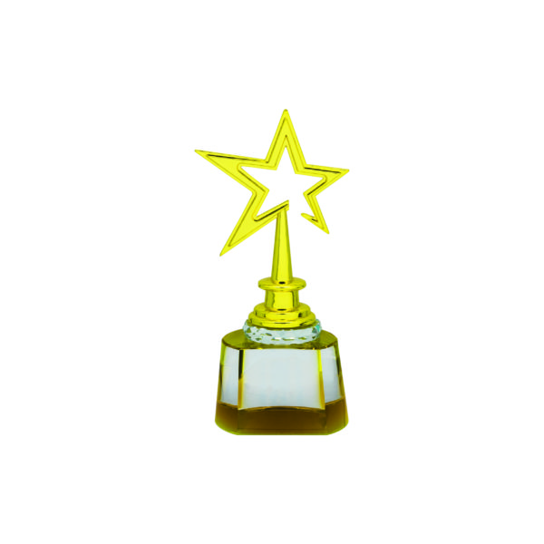 Star Crystal Trophies CTIHD100 – Exclusive Crystal Star Trophy | Trophy Supplier at Clazz Trophy Malaysia