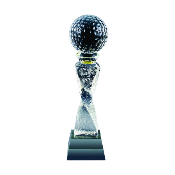 Golf Competition Crystal Trophies CTICT178 – Exclusive Crystal Golf Trophy | Trophy Supplier at Clazz Trophy Malaysia