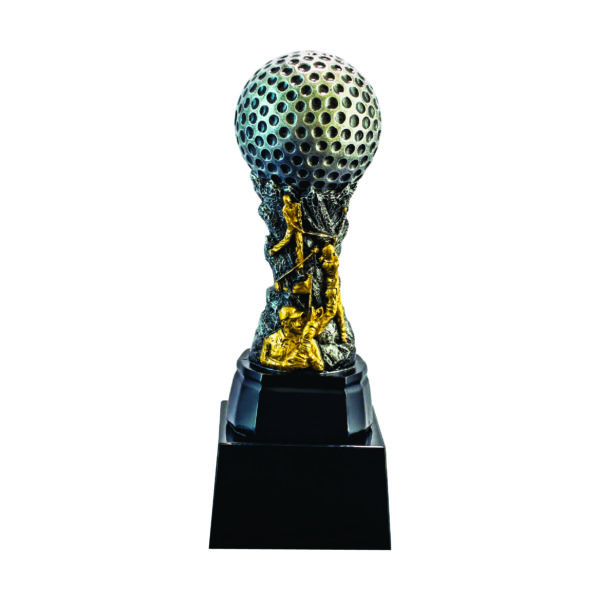 Golf Tournament Acrylic Trophies CTIFF002S – Exclusive Golf Trophy | Clazz Trophy Supplier Malaysia