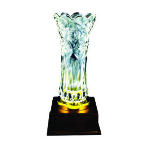 Crystal Vase Trophies CTICV718 – Exclusive Crystal Vase Trophy | Clazz Trophy Supplier Malaysia