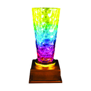 Crystal Vase Trophies CTICV709 – Crystal Vase Trophy | Clazz Trophy Supplier Malaysia