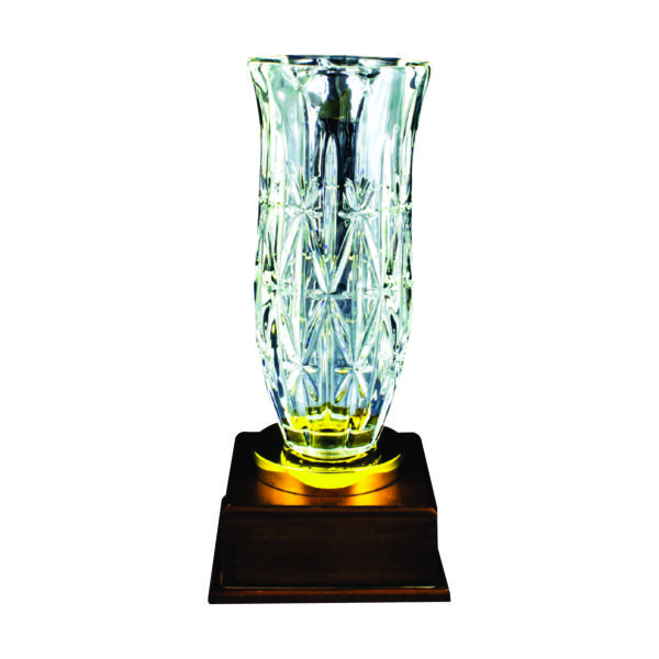 Crystal Vase Trophies CTICV711 – Exclusive Crystal Vase Trophy | Clazz Trophy Supplier Malaysia