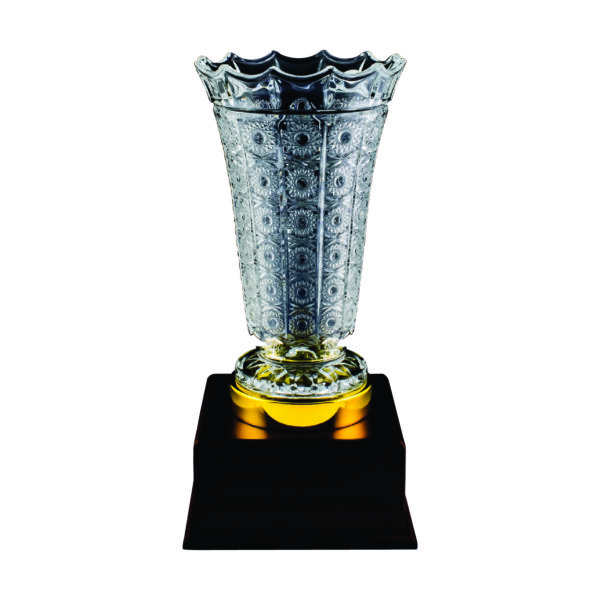 Crystal Vase Trophies CTICV608 – Exclusive Crystal Vase Trophy | Clazz Trophy Supplier Malaysia