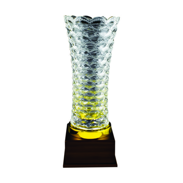 Crystal Vase Trophies CTICV144 – Exclusive Crystal Vase Trophy | Clazz Trophy Supplier Malaysia