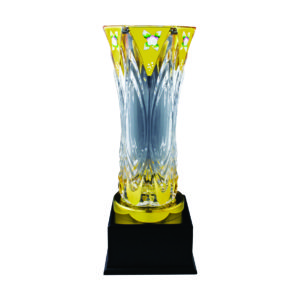 Crystal Vase Trophies CTICV009 – Exclusive Crystal Vase Trophy | Trophy Supplier at Clazz Trophy Malaysia