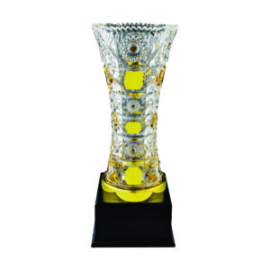 Crystal Vase Trophies CTICV015 – Exclusive Crystal Vase Trophy | Clazz Trophy Supplier Malaysia