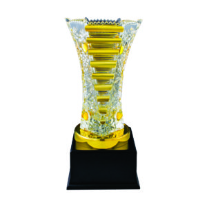 Crystal Vase Trophies CTICV014 – Exclusive Crystal Vase Trophy | Clazz Trophy Supplier Malaysia