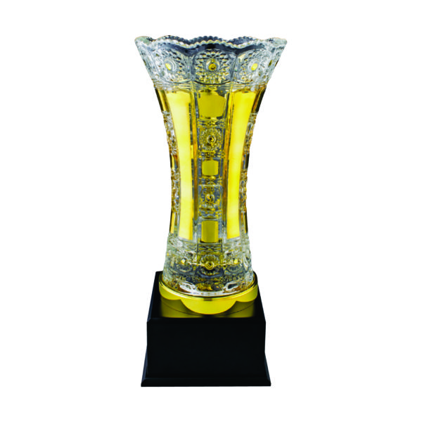 Crystal Vase Trophies CTICV012 – Exclusive Crystal Vase Trophy | Clazz Trophy Supplier Malaysia