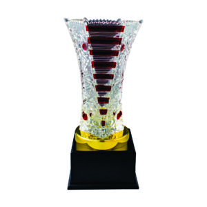 Crystal Vase Trophies CTICV079 – Exclusive Crystal Vase Trophy | Clazz Trophy Supplier Malaysia