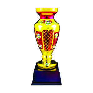 Crystal Vase Trophies CTICV033 – Exclusive Crystal Vase Trophy | Clazz Trophy Supplier Malaysia