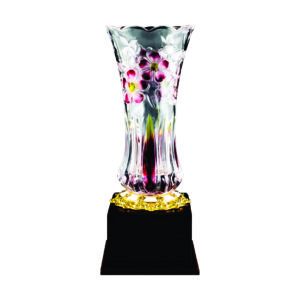 Crystal Vase Trophies CTICV610 – Exclusive Crystal Vase Trophy | Clazz Trophy Supplier Malaysia