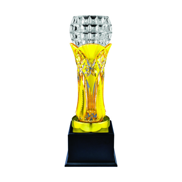 Crystal Vase Trophies CTICV085 – Exclusive Crystal Vase Trophy | Clazz Trophy Supplier Malaysia