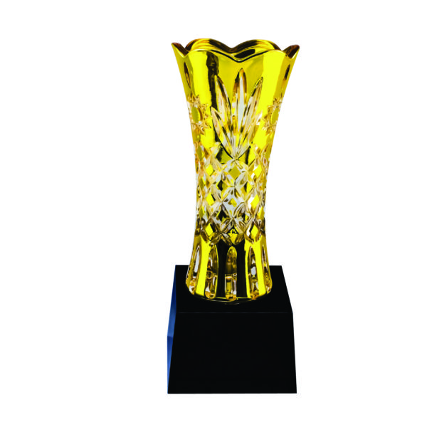 Crystal Vase Trophies CTICV018 – Exclusive Crystal Vase Trophy | Clazz Trophy Supplier Malaysia