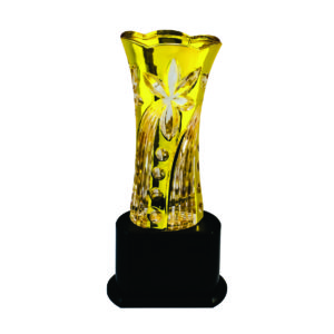 Crystal Vase Trophies CTICV020 – Exclusive Crystal Vase Trophy | Clazz Trophy Supplier Malaysia