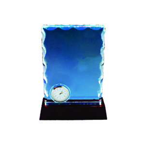 Crystal Clock Plaques CTICQ034 – Exclusive Crystal Clock Award | Trophy Supplier at Clazz Trophy Malaysia