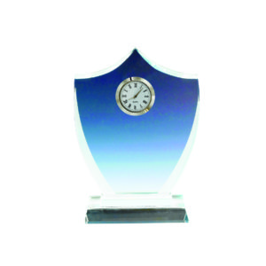 Crystal Clock Plaques CTICQ023 – Exclusive Crystal Clock Award | Trophy Supplier at Clazz Trophy Malaysia