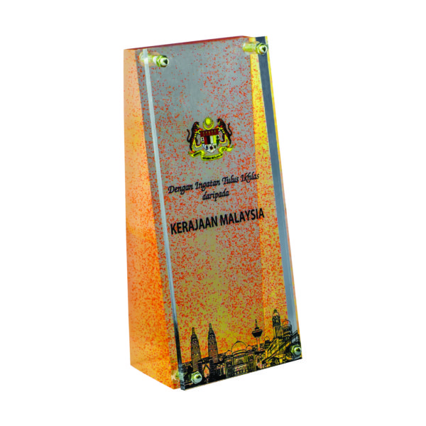 Award Winning Acrylic Trophies CTEAA469 – Exclusive Acrylic Trophy | Clazz Trophy Supplier Malaysia