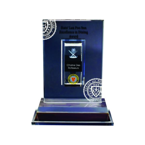 Custom Made Acrylic Plaques CTEAA104 – Exclusive Acrylic Award | Clazz Trophy Supplier Malaysia