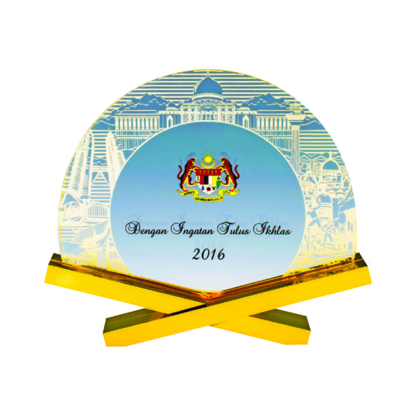 Custom Made Acrylic Plaques CTEAA143 – Exclusive Acrylic Award | Clazz Trophy Supplier Malaysia