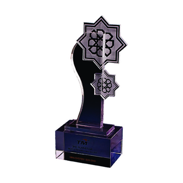 Custom Made Acrylic Plaques CTEAA087 – Exclusive Acrylic Award | Clazz Trophy Supplier Malaysia