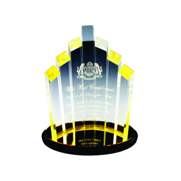 Custom Made Acrylic Plaques CTEAA047 – Exclusive Acrylic Award | Trophy Supplier at Clazz Trophy Malaysia