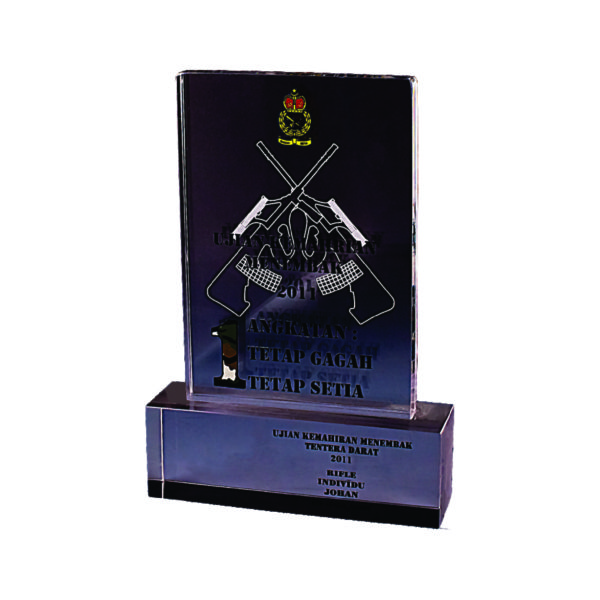 Custom Made Acrylic Plaques CTEAA096 – Exclusive Acrylic Award | Clazz Trophy Supplier Malaysia