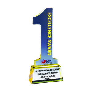 Custom Made Acrylic Plaques CTEAA111 – Exclusive Acrylic Award | Clazz Trophy Supplier Malaysia