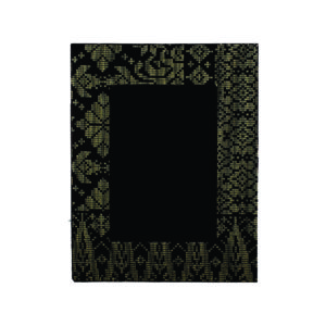 Modern Songket Plaques CTIWW022 – Black Songket Frame | Clazz Trophy Supplier Malaysia