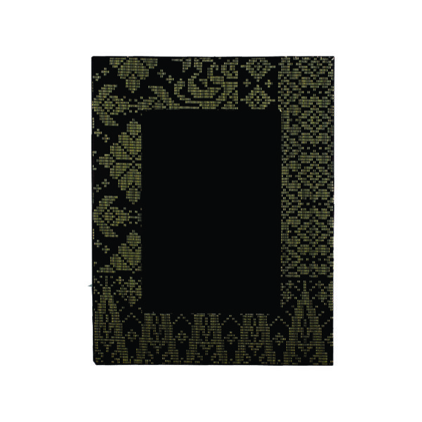 Modern Songket Plaques CTIWW022 – Black Songket Frame | Clazz Trophy Supplier Malaysia