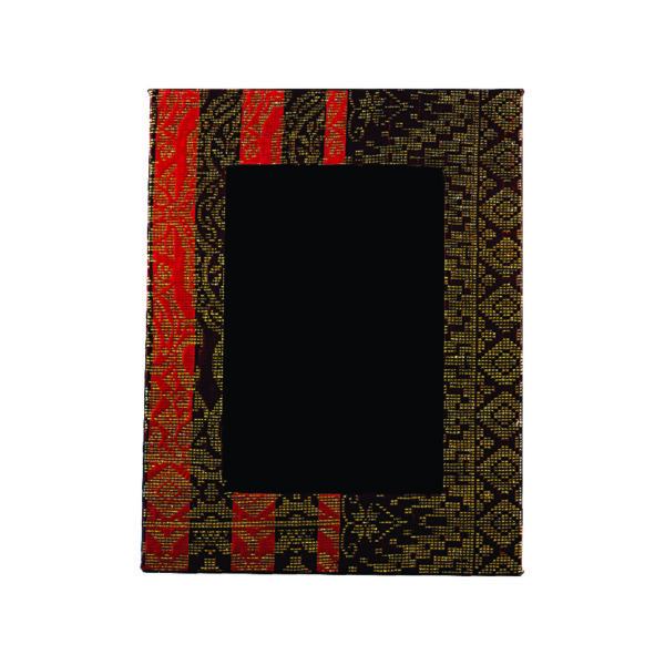 Modern Songket Plaques CTIWW022 – Red Songket Frame | Trophy Supplier at Clazz Trophy Malaysia